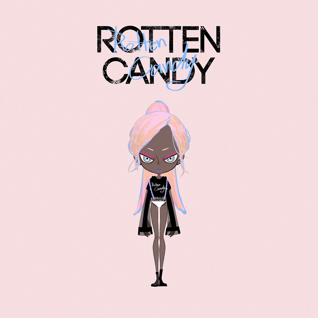 Rotten Candy Rottencandy Punk Punkstyle Illustration