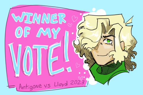 We Still Have A Chance Due To The New Announcement From The Host Of The Antigone VS Lloyd Poll! Go Check