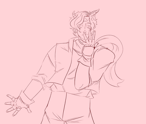 hmmm i love caesar zeppeli so much? featuring the linework bc i liked it more