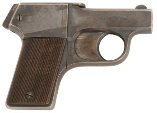 Mossberg Brownie four shot .22 caliber pocket pistol, circa 1920’s or 1930’s.