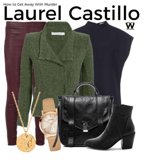 Inspired by Karla Souza as Laurel Castillo on How to get Away With Murder - Shopping info!