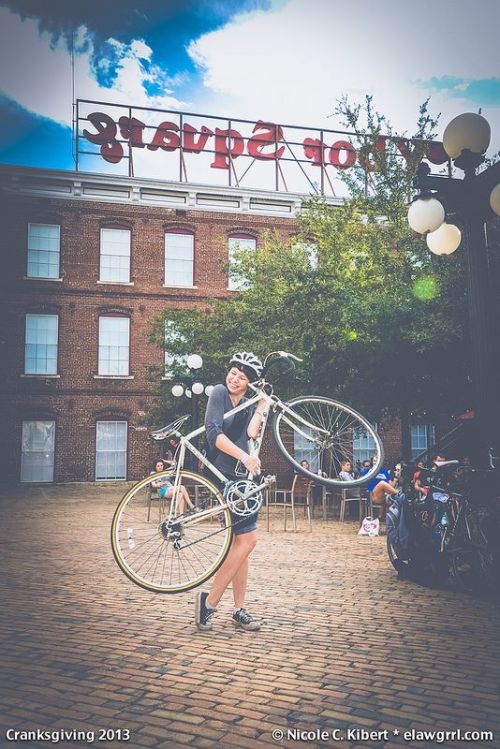 girlsdontridebikes:  Probably my favorite photo of myself with a bike ever