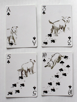 artandcetera: Pack of Dogs Playing Cards
