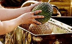 filmeditors:   “For my wedding, he gave me three petrified dragon eggs. He believed
