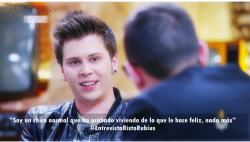 theyoutubersarelove:  Ruben en la  #EntrevistaRistoRubius 