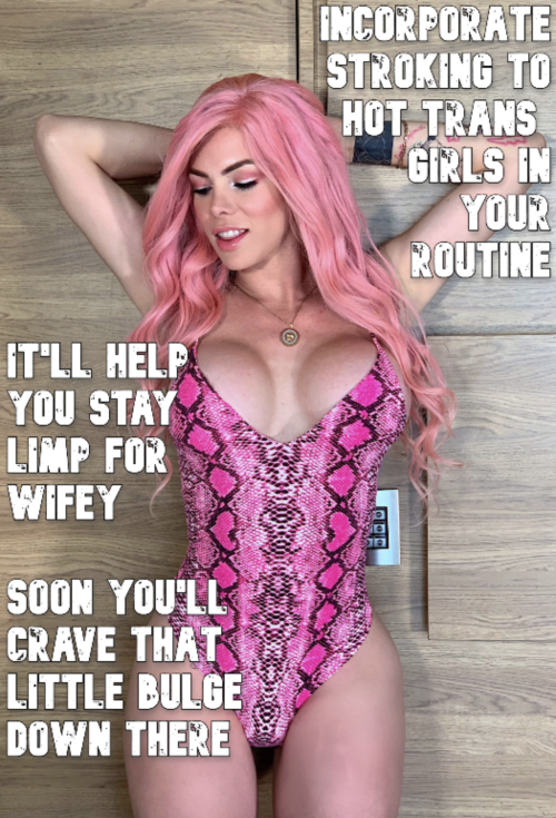 herpderp999:  As you stay pussyfree anyways, might as well add transgirls to your list of fetishes. You’ll soon crave the little ‘extra’. Fuck fists not wives, loser!