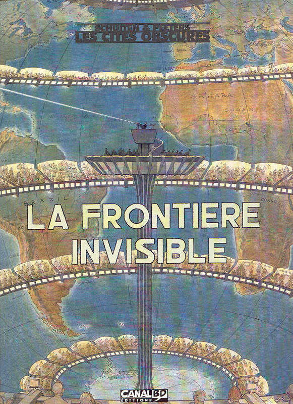 rollership:  pohodenky: François Schuiten beautiful artwork for La Frontière invisible.