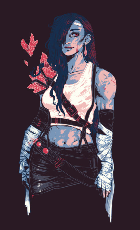 janisjoy:I am totally gay for Tifa, but who isn’t.Didn’t want to post it at first, to much detail fo