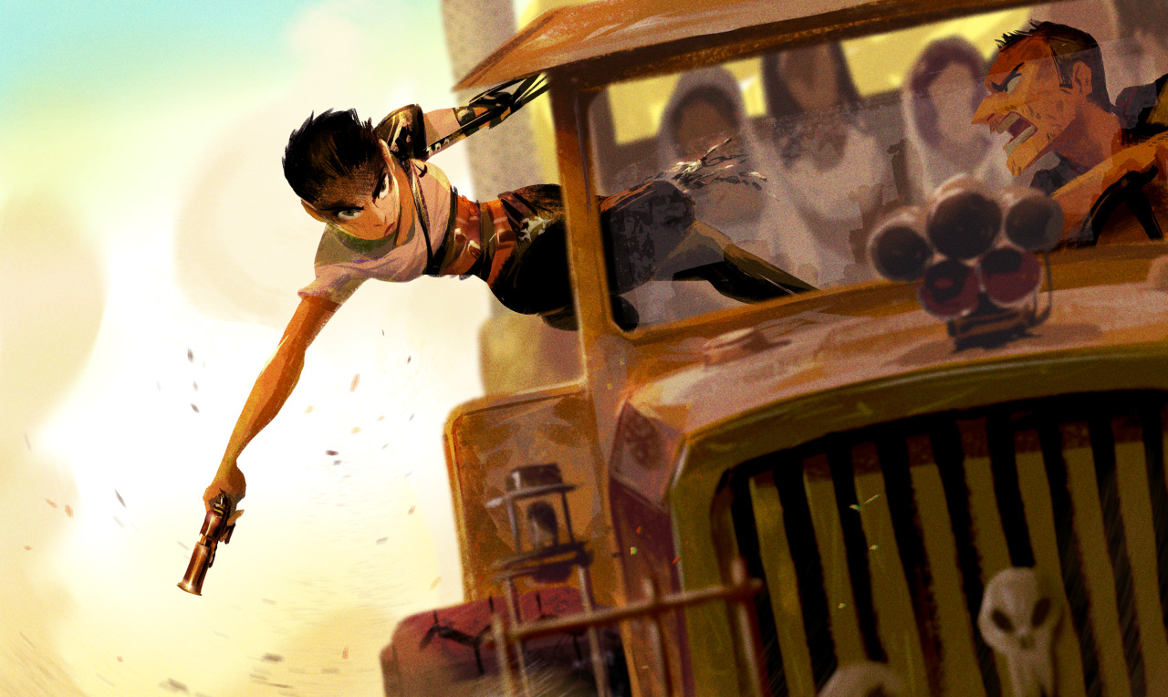 celine-kim:  Someone asked for high-res Furiosa: Here you go. Please credit my name