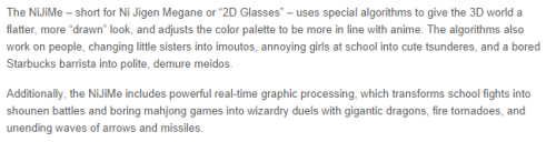 novaray:  heathenist:  Anime is finally a reality  I can finally leave the house.  But do they glint and shine excessively when you push them up you nose?