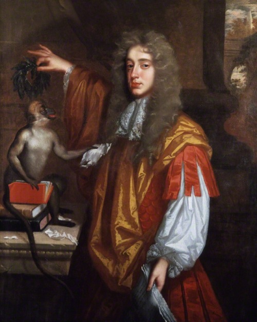 John Wilmot 2nd Earl of Rochester, poet, libertine and member of Charles II “Merry Gang”