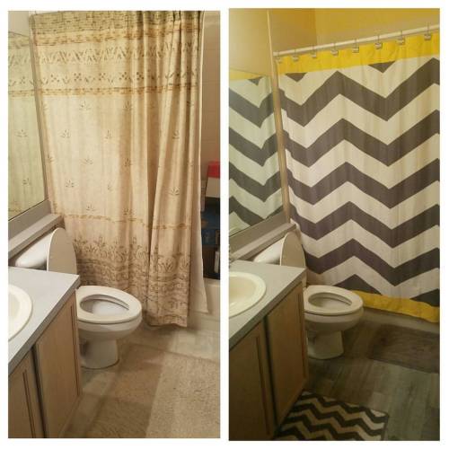 Before &amp; after So obsessed #bathroom #bathroomtransformation #beforeandafter #newhouse