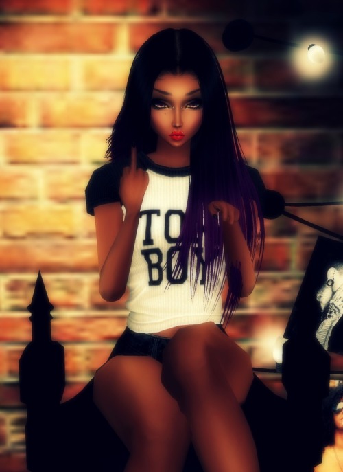 neadoesitbest:  Bitches be like, “You should change your avi, you look like a kid."  And I’m just sitting on the top of my throne like..