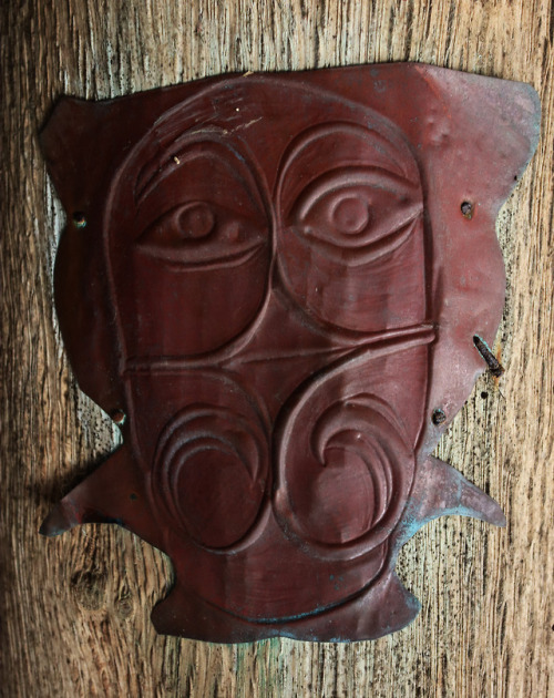 Roundhouse Panel Decorations Photo Set 2, Castell Henllys Iron Age Settlement, Pembrokeshire, 5.5.18