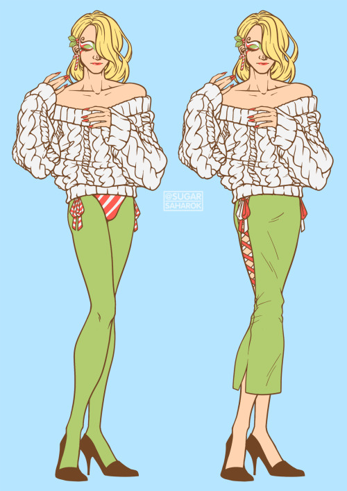 silly-sugar:I promised to redesign this Sanji’s lookWell I did it ✨