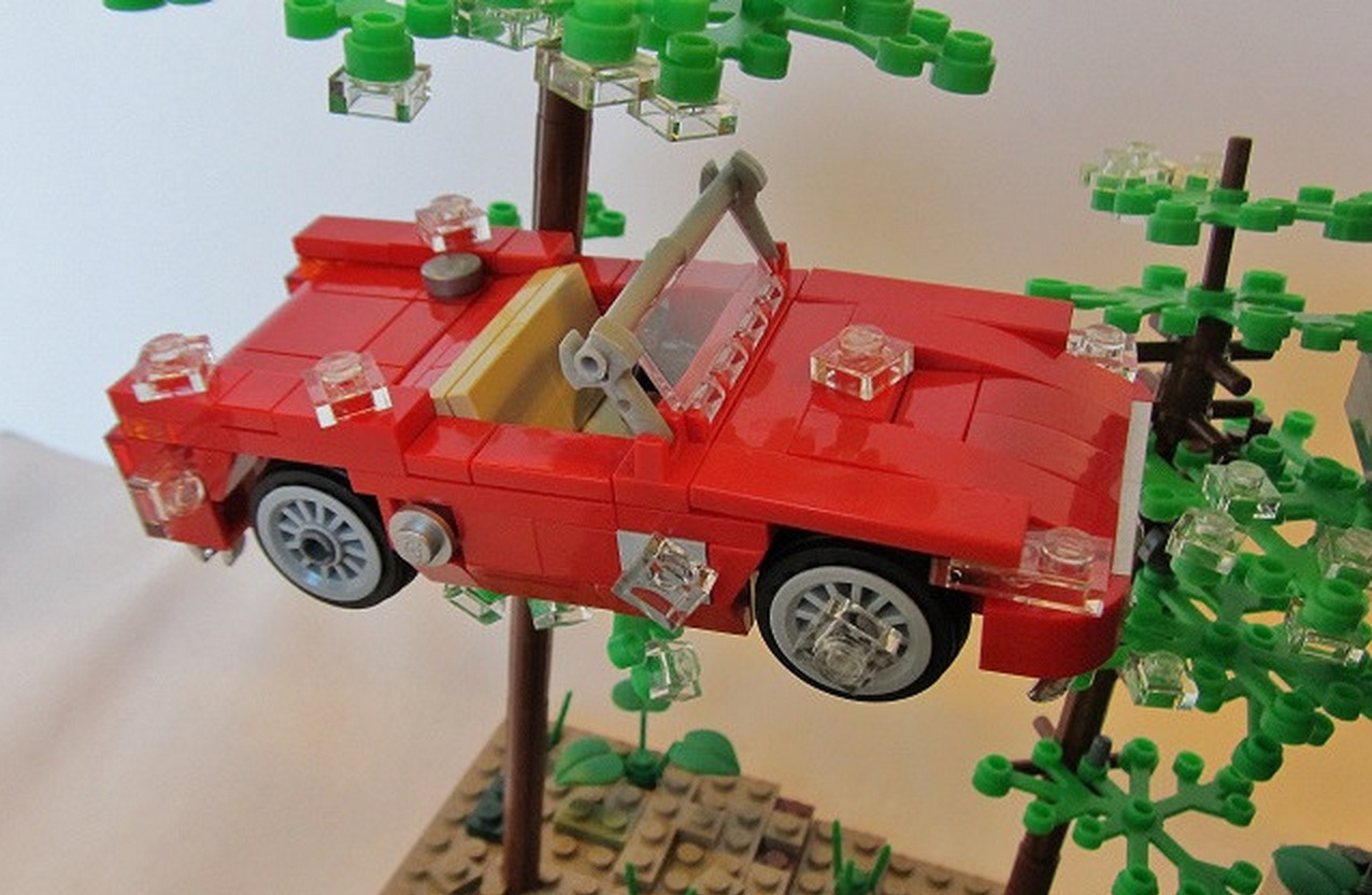 brandnewboxofmatches:  LEGO Ferris Bueller’s Day Off Car Scene | Etzel 