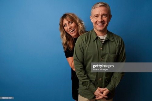 Michael McKean, Daisy Haggard,  Co-Creator/EP/Actor Martin Freeman　of FX’s “Breeders&rdq