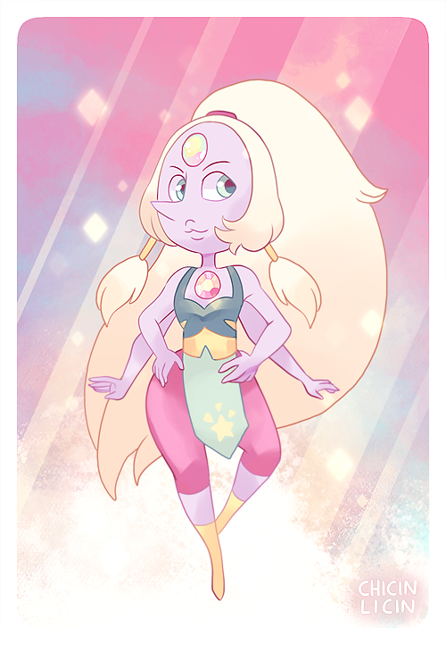 chicinlicin:  Hurray! eventually got around to new Opal XD heh EVERYONE! | EVERYONE