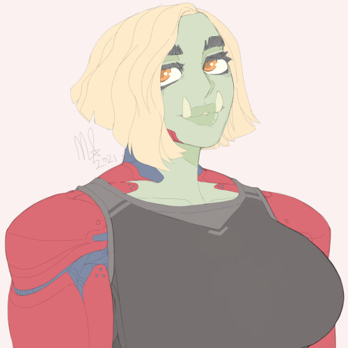 Finishing off drawgust with another orc gal, Abigail’s sister Beatrice. Thanks for tuning in!