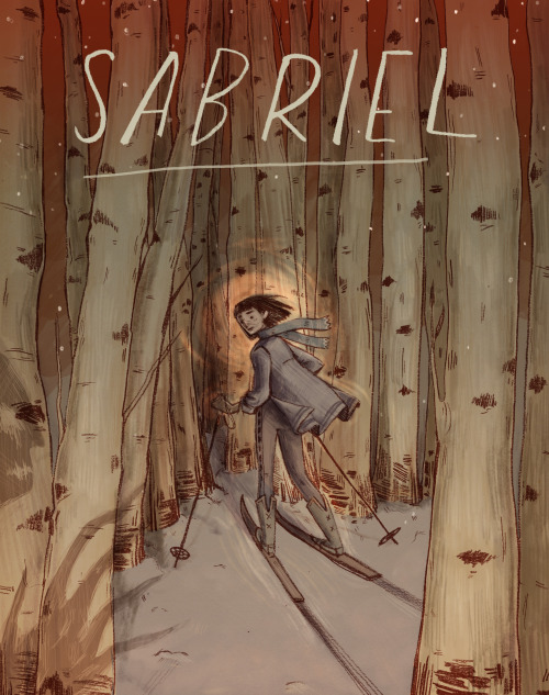 inquisitorshepardcommander: edencooke: Made a cover for Sabriel, only imagined as if it were a comic