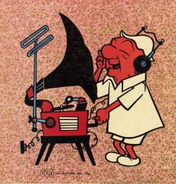 vinylespassion:  Magoo in Hi-Fi, 1956. 