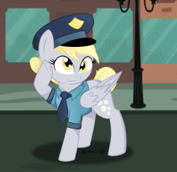 sugarwings-art:“Officer Derpy reporting
