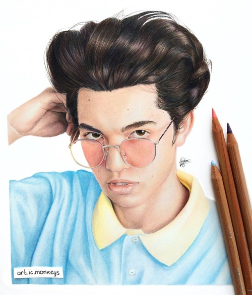I’ve made this drawing of Conan Gray! I’m quite proud of this one :)@conangray
