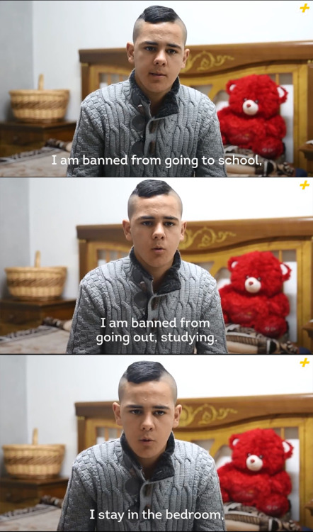 loveremains4eva: from-palestine: [This is what life is like for a Palestinian teenager under house a