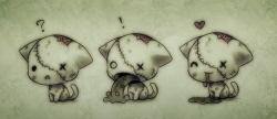 depressedneko:  zombie cat | Tumblr su We
