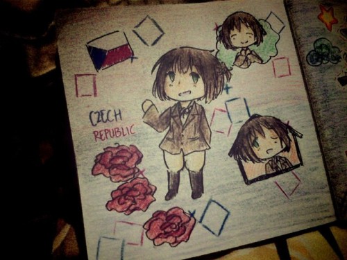 [Request] APH Czech Republic. She Didn't Have Official Color So I Pick From The Most Used One. XDDD