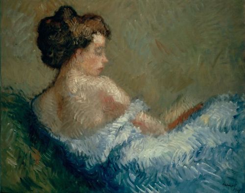 Madame de Pompadour (Figure crouching) - Isidre Nonell, 1906Catalan painter 1872-1911