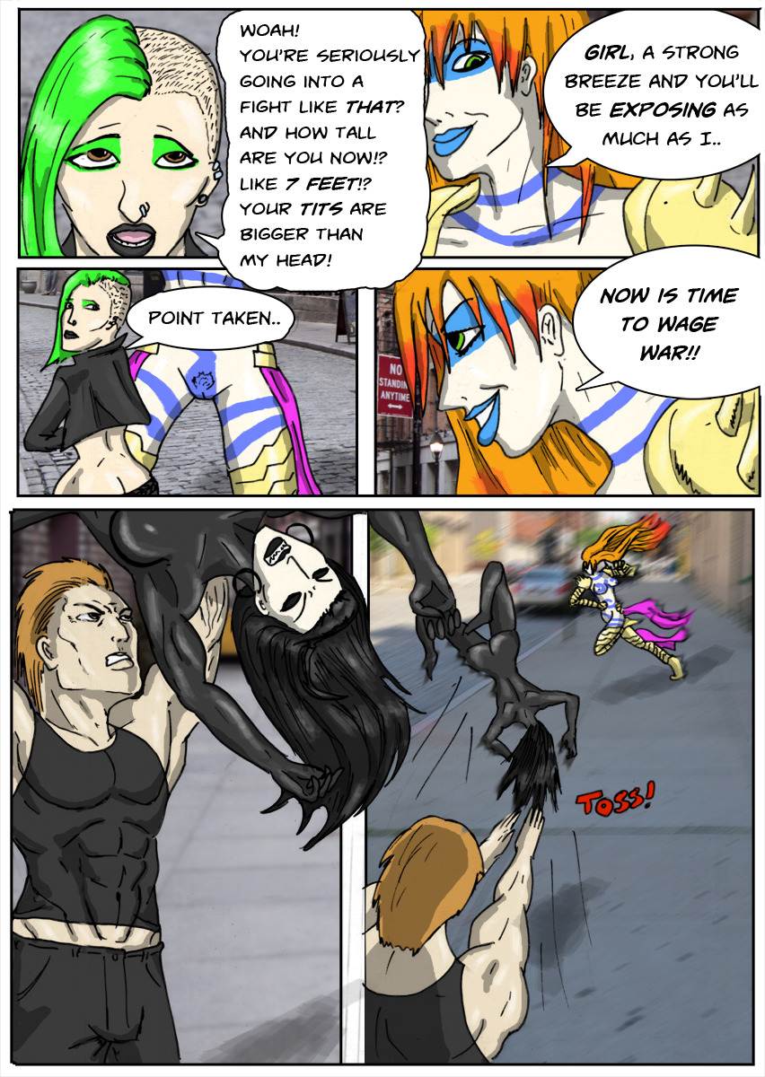 Kate Five vs Symbiote comics Page 174  Liath makes a fair point about Cassandra&rsquo;s