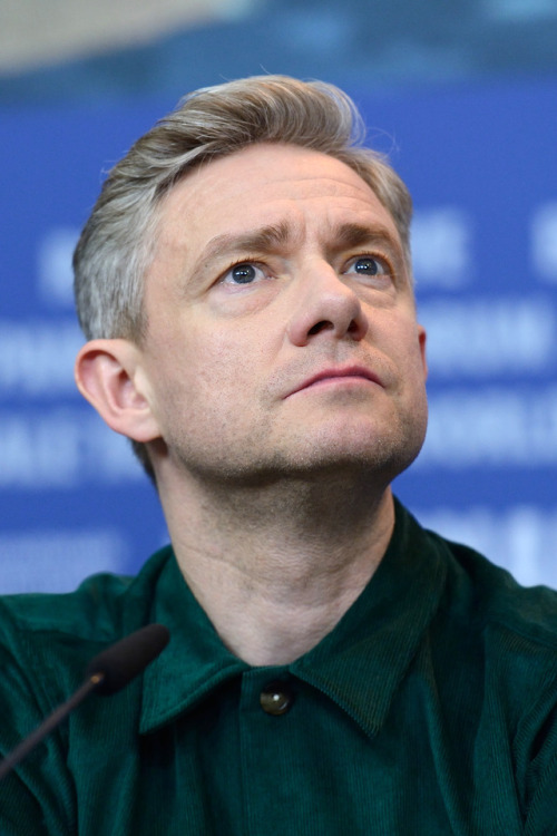 【HQ】Martin Freeman attending The Operative Press Conference as part of the 69th Berlin International