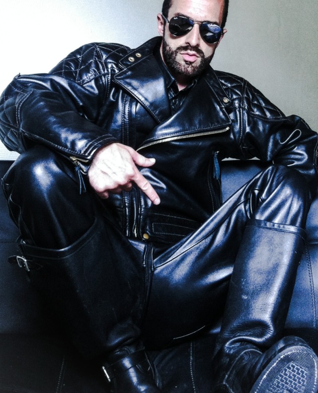 Javy Leather on Tumblr: Image tagged with leather jacket, leather