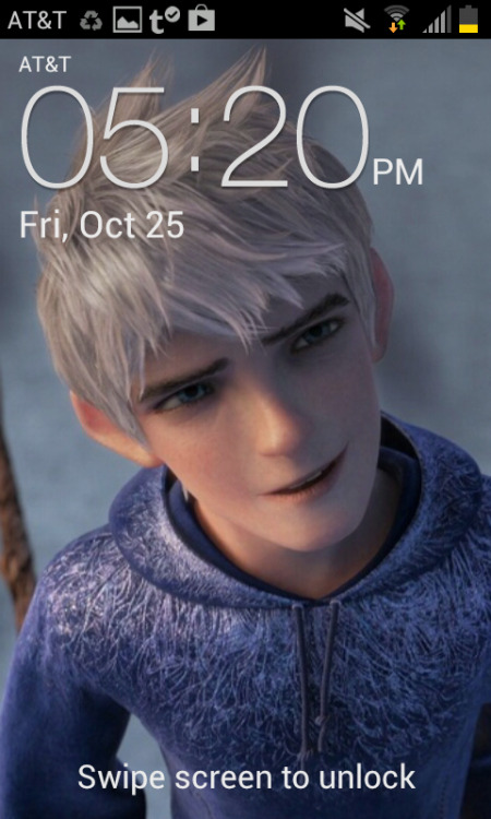 my phone’s lock screen wallpaper is very cool