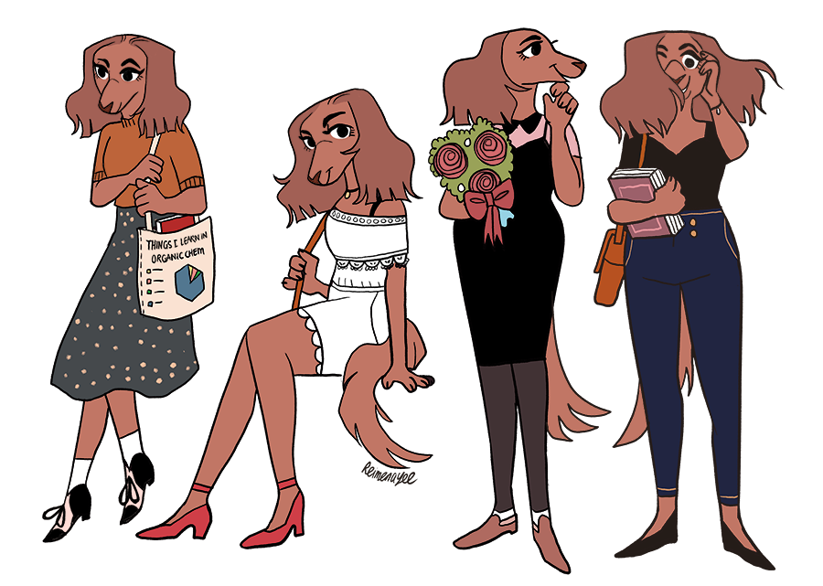 reimenaashelyee: New OCs…or rather, old ones revamped for a new me, new era. Here’s