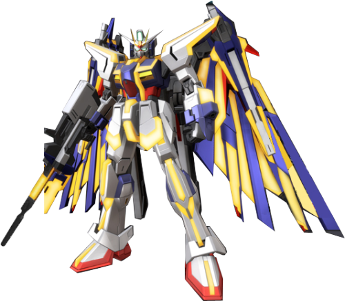 abicion: Hey I’m just gonna be a convoluted Wing Gundam/Strike Freedom mashup with a weird G-S