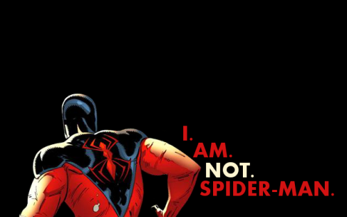 thetragedyofallthis:   Marvel Meme •  Favorite Characters [1/?] ↳ Kaine Parker aka Scarlet Spider I’m going to kill Peter Parker. I’m going to find everyone who pushed me into being a better person. Who urged me to do the right thing and be