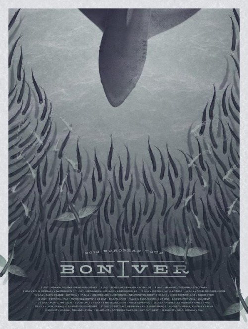 Bon Iver Tour Poster by DKNG This poster was created by studio DKNG for Bon Iver’s Europe toure in 2012.
More details here.
Find WATC on:
Facebook I Twitter I Google+ I Pinterest I Flipboard I Instagram