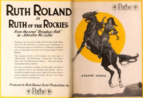 “Ruth of the Rockies” was a lost 1920 serial, of which, we only have two complete episod