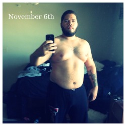 sepdxbear:  cubontheoutside:  Not major progress but still progress. Feeling good and starting to really look good. Still need to gain more muscle and loose a little but more weight. My birthday present to me.    // 