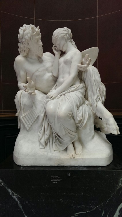 Pan Comforting Psyche - Reinhold Begas, 1857