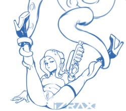 Xizrax:  Agent 8 From The New Octo Expansion Form Splatoon 2   ;9