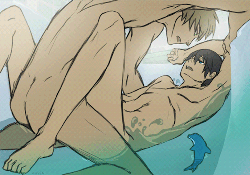 rottingpizza:  suddenly realized i could animate my own boyfucking so i did and now i’m going to yaoi jail MAKOHARU FOREVER *RATTLES THE BARS* 