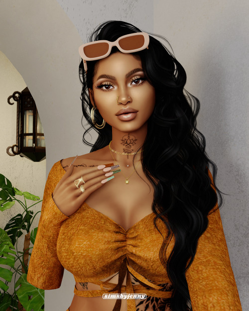 simsbyjenny:♡ 070521meet me in santorini Valentino Oval Acetate Frame (personal recolor) @murphy-sim