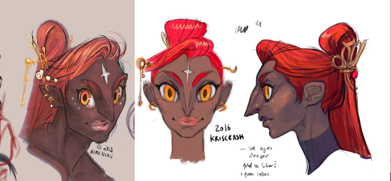 kriscrash:Gerudo face!? I’ll work a little more with it in 3D. Also the second