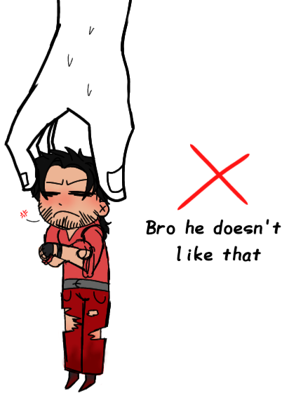 *le Gasp!* Why Are You Holding Him By The Head!?!
