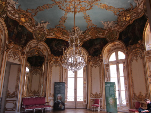 Germain Boffrand (architect). Salon de la Princesse, at Hôtel de Soubise; with eight canvases by Cha