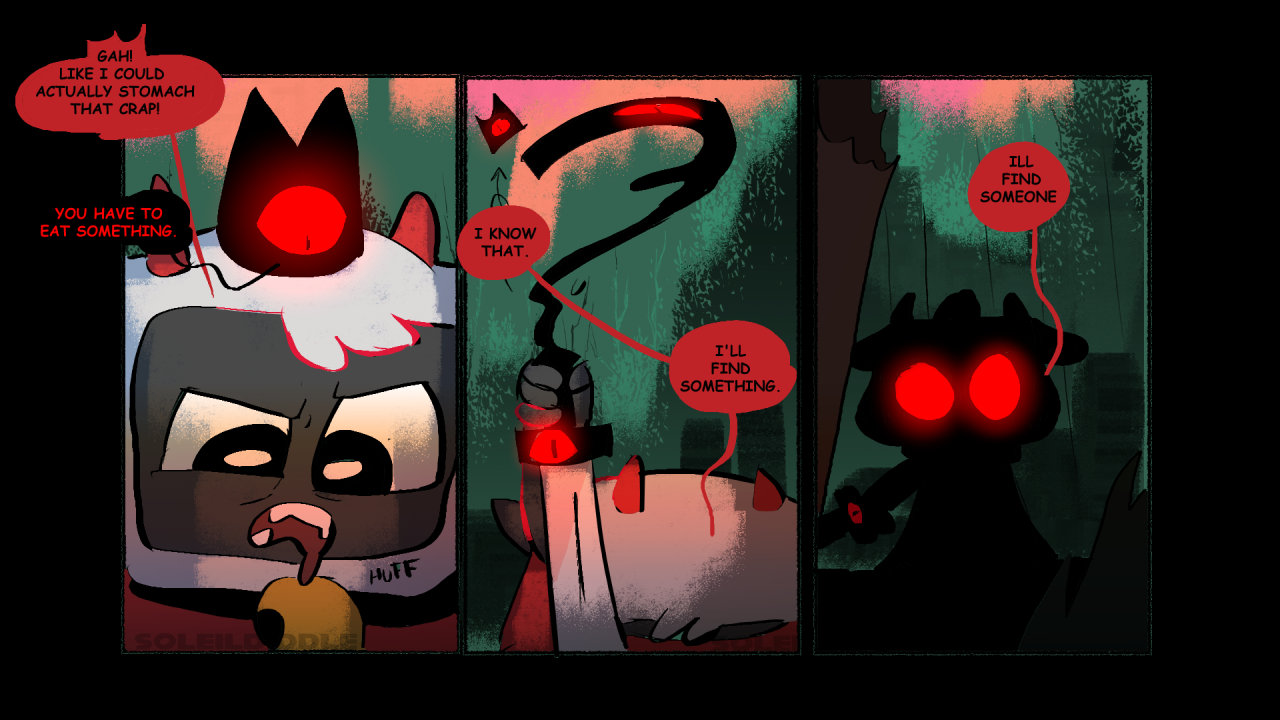 Ask Gamer Me and Gamer Bendy — Some Cult of Lamb comics from my twitter~