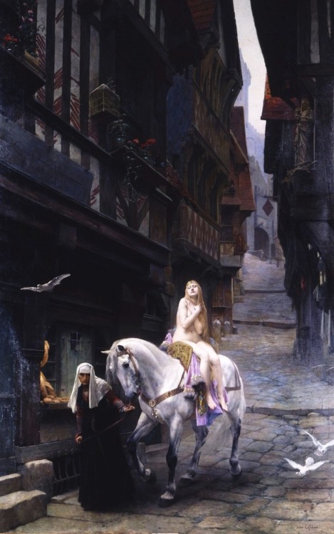 Lady Godiva by Jules Joseph Lefebvre, 1891.